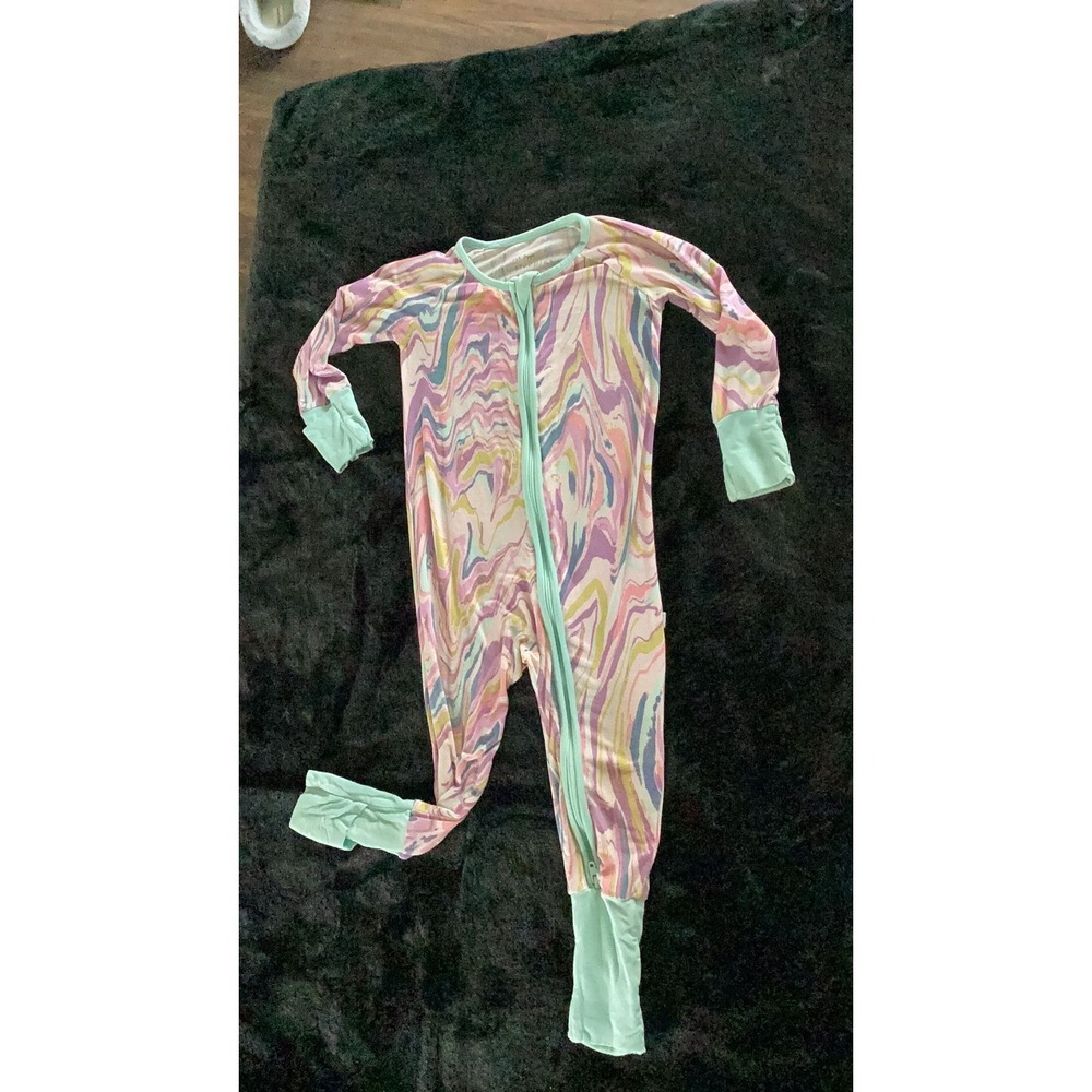 6/12m little sleepies zippie